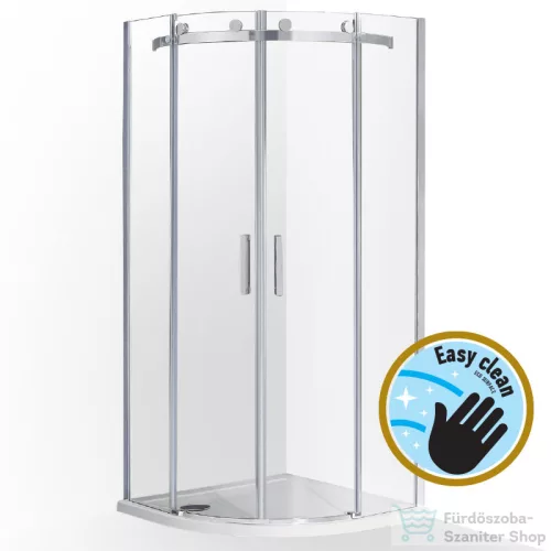 Wellis Virgo 90x90 íves zuhanykabin tolóajtóval easy clean bevonattal WC00476