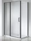 Wellis Triton Black 120x80 szögletes 1 nyílóajtós zuhanykabin Easy Cleannel WC00480