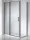 Wellis Triton Black 120x80 szögletes 1 nyílóajtós zuhanykabin Easy Cleannel WC00480