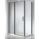 Wellis Triton Black 120x80 szögletes 1 nyílóajtós zuhanykabin Easy Cleannel WC00480