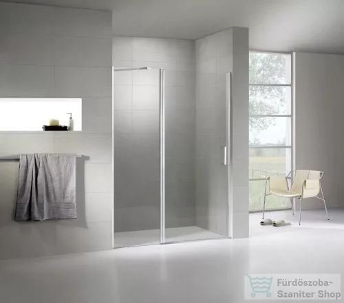 Wellis Pure nyílóajtós zuhanyfal 100 easy clean bevonattal WC00481
