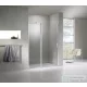 Wellis Pure nyílóajtós zuhanyfal 100 easy clean bevonattal WC00481