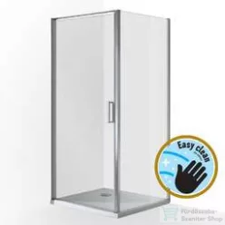  Wellis Quadrum 90x90 szögletes 1 nyílóajtós zuhanykabin easy clean bevonattal WC00482