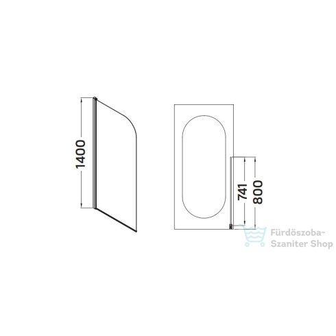 Wellis Edge 85 cm-es kádparaván WC00484