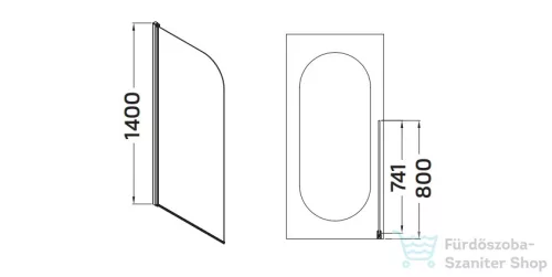 Wellis Edge 85 cm-es kádparaván WC00484