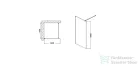 Wellis Astro 120 corner zuhanyfal  WC00487