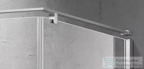 Wellis Sorrento Plus 90 nyílóajtós szögletes zuhanykabin Balos - Easy Clean bevonattal WC00499
