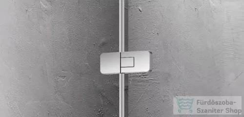 Wellis Sorrento Plus 100 nyílóajtós szögletes zuhanykabin Balos - Easy Clean bevonattal WC00501