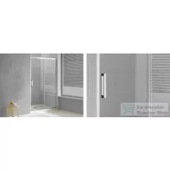   Wellis Premier tolóajtós zuhanyfal,  900x40x1900 mm, WC00515