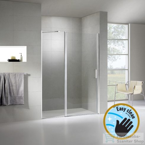 Wellis Pure nyílóajtós zuhanyfal 110  easy clean bevonattal WC00520