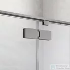 Wellis Mika 90x90 szögletes nyílóajtós zuhanykabin easy clean bevonattal, gunmetal grey WC00567