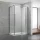 Wellis Mika 120x90 szögletes nyílóajtós zuhanykabin Easy Clean bevonattal, gunmetal grey WC00570