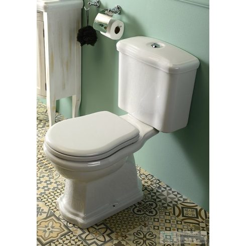 Sapho KERASAN RETRO álló WC, alsó kifolyású, tartállyal, öblítőmechanikával, ülőke nélkül (WCSET01-RETRO-SO)
