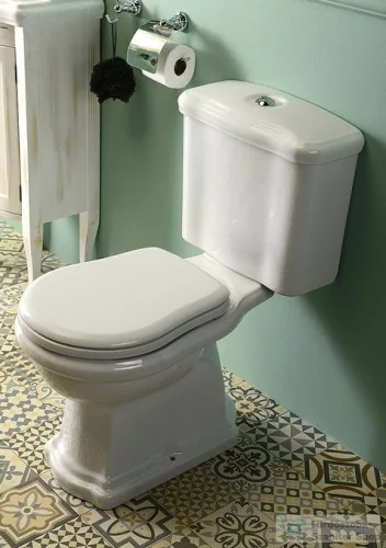 Sapho KERASAN RETRO álló WC, alsó kifolyású, tartállyal, öblítőmechanikával, ülőke nélkül (WCSET01-RETRO-SO)