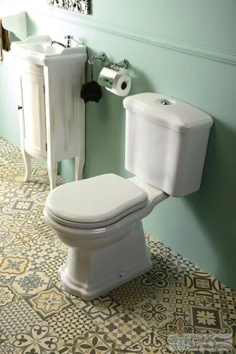 Sapho KERASAN RETRO álló WC, alsó kifolyású, tartállyal, öblítőmechanikával, ülőke nélkül (WCSET01-RETRO-SO)