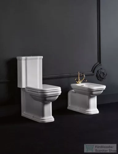 Sapho KERASAN WALDORF kombi WC, alsó/hátsó kifolyású, tartállyal, öblítőmechanikával, ülőke nélkül (WCSET04-WALDORF)