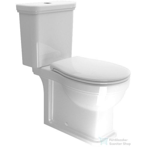 Sapho GSI CLASSIC kombi WC, alsó/hátsó kifolyású, tartállyal, öblítőmechanikával, ülőke nélkül (WCSET06-CLASSIC)