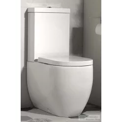   Sapho KERASAN FLO kombi WC, tartállyal, mechanikával, alsó/hátsó kifolyású, ülőke nélkül (WCSET11-FLO)