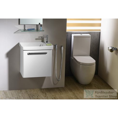Sapho KERASAN FLO kombi WC, tartállyal, mechanikával, alsó/hátsó kifolyású, ülőke nélkül (WCSET11-FLO)
