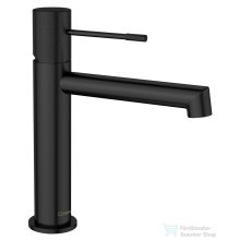   Sapho SOLARIS mosdócsaptelep lefolyó nélkül, matt fekete (WD002B)