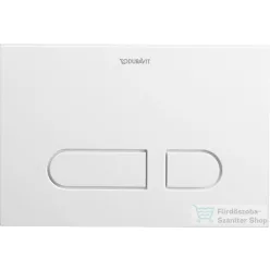   Duravit DuraSystem A1 nyomólap, fehér WD5001011000 ( WD5001 )