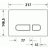 Duravit DuraSystem A1 nyomólap, fehér WD5001011000 ( WD5001 )