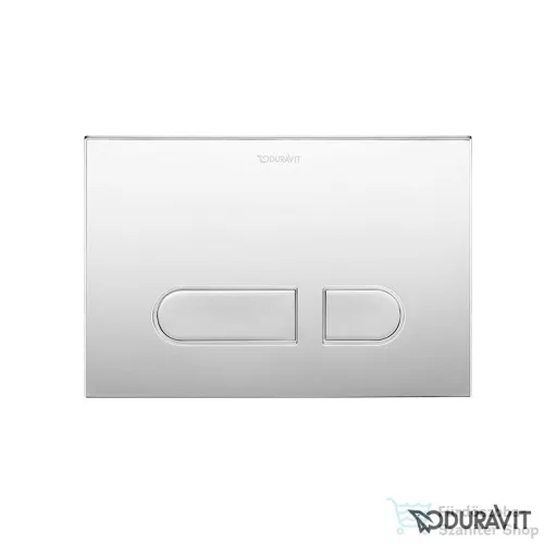 Duravit DuraSystem A1 nyomólap, fényes króm WD5001021000 ( WD5001 )