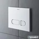 Duravit DuraSystem A1 nyomólap, fényes króm WD5001021000 ( WD5001 )