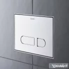 Duravit DuraSystem A1 nyomólap, fényes króm WD5001021000 ( WD5001 )