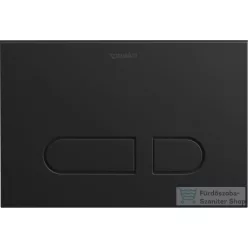   Duravit DURASYSTEM A1 műanyag nyomólap,matt fekete WD5001031000