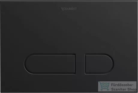 Duravit DURASYSTEM A1 műanyag nyomólap,matt fekete WD5001031000