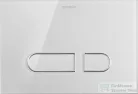 Duravit DuraSystem A1 nyomólap, fehér üveg WD5002012000 ( WD5002 )