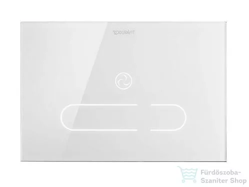 Duravit DuraSystem A2 érintésmentes nyomólap, fehér üveg WD5003012000 ( WD5003 )