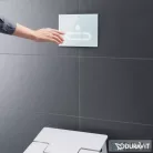 Duravit DuraSystem A2 érintésmentes nyomólap, fehér üveg WD5003012000 ( WD5003 )
