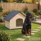 Leziter Doggie Premium hőszigetelt kutyaház "XL" 114x70x81 cm WDH-9980-XL