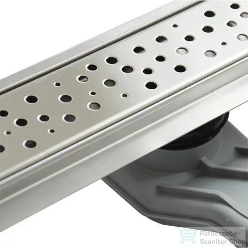 Wellis W-Drain zuhanyfolyóka, Dots mintázatú ráccsal 600 mm-es WE00081