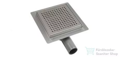Wellis W-Drain - Square 15x15cm-es padlóösszefolyó WE00103