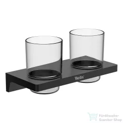 Wellis Mamba fekete dupla pohártartó WE00113