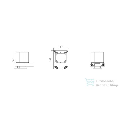 Wellis Capri pohártartó WE00122