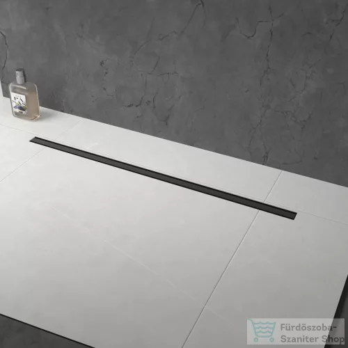 Wellis W-Drain Onyx Slim zuhanyfolyóka 60, matt fekete WE00154