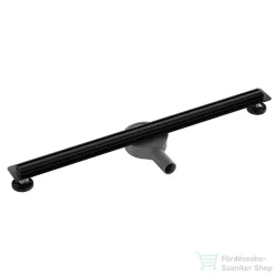   Wellis W-Drain Onyx Slim zuhanyfolyóka 80, matt fekete WE00156