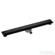 Wellis W-Drain Onyx zuhanyfolyóka, Flat fedéssel 70, matt fekete WE00158