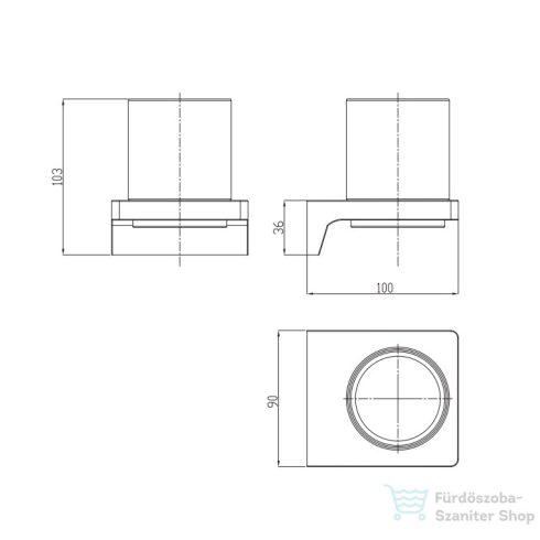 Wellis Mamba Chrome pohártartó WE00163