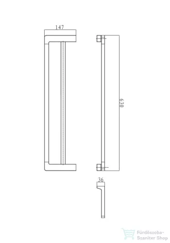 Wellis Mamba Chrome dupla törölközőtartó WE00166