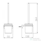 Wellis Mamba Chrome fali WC kefe WE00169