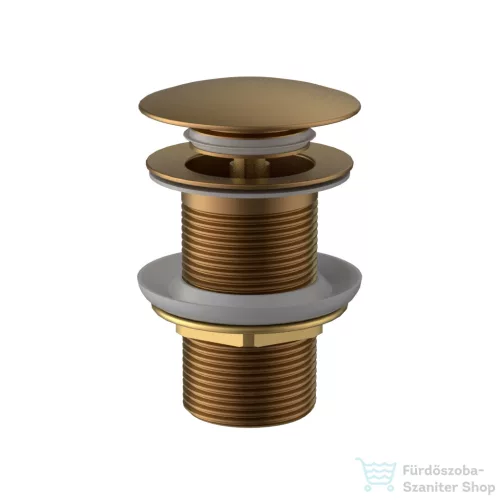 Wellis klikk-klakk leeresztő túlfolyó nélküli mosdóhoz, brushed rosegold WF00206