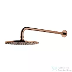   Omnires SLIMLINE 25 cm-es fejzuhany 41 cm-es zuhanykarral, polírozott réz WGSET1CP