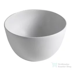   Sapho DOME pultra szerelhető kerámiamosdó, túlfolyó nélkül, átm:44,5x27cm (WH030)