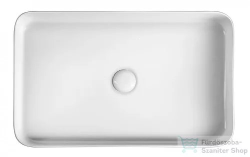 Sapho BLADE kerámiamosdó, túlfolyó nélkül, 65x11x40cm (WH051)