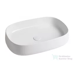   Sapho JUMPER kerámiamosdó, túlfolyó nélkül, 60x13x40cm (WH070)